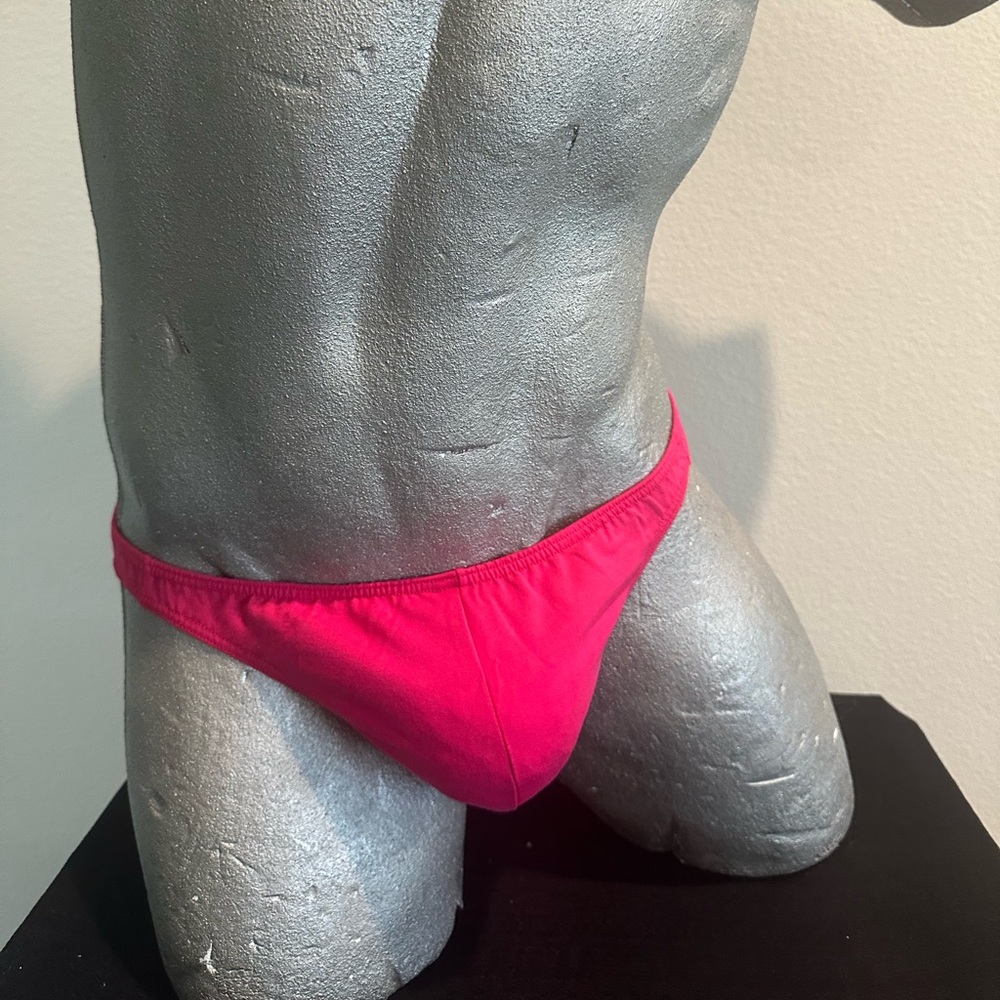 Cotton/Lycra Brief - 628 - pinkish red - Picture 4 of 8